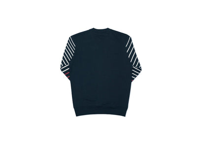 Palace Striper Crew Navy