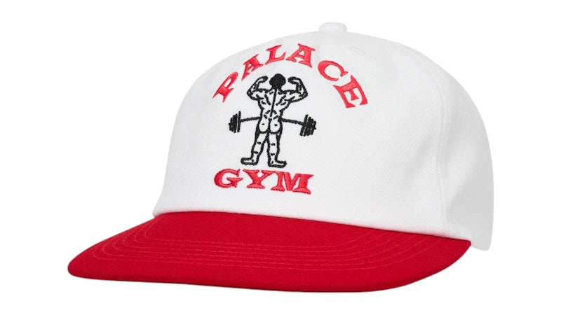 Palace Stronger For Longer Snapback White/Red