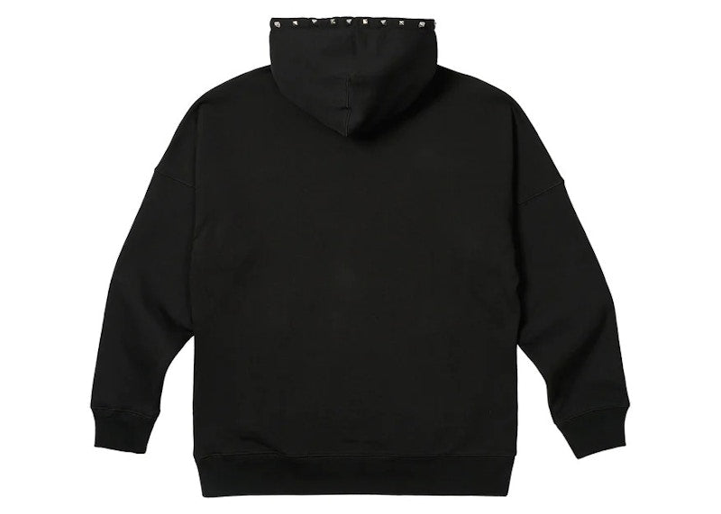 Palace Stud Hood Black