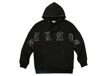 Palace Stud Hood Black