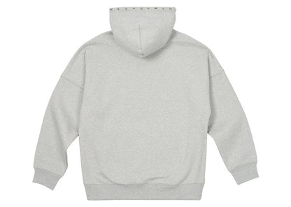 Palace Stud Hood Grey Marl
