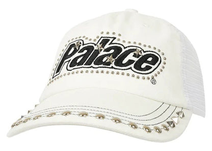 Palace Studded Denim Trucker White
