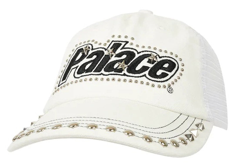 Palace Studded Denim Trucker White