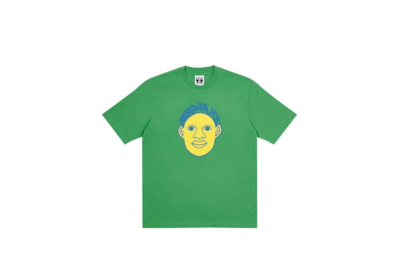Palace Suburban Bliss Elf Head T-shirt Green