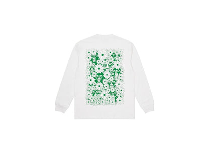 Palace Suburban Bliss Flower Faces Longsleeve White