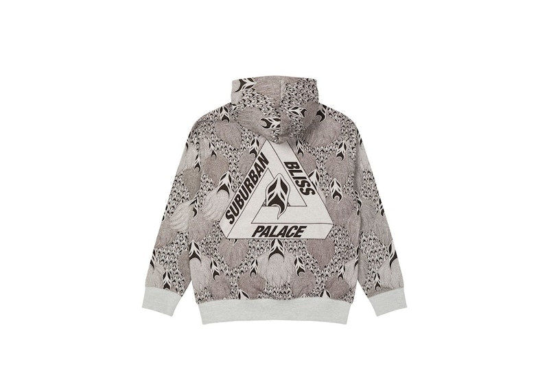 Palace Suburban Less Ghost Hood Grey