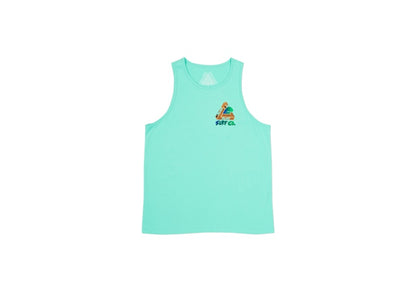 Palace Surf Co Vest Light Green/Orange/Blue/Green
