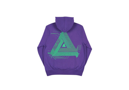 Palace Surkit Hood Purple/Green