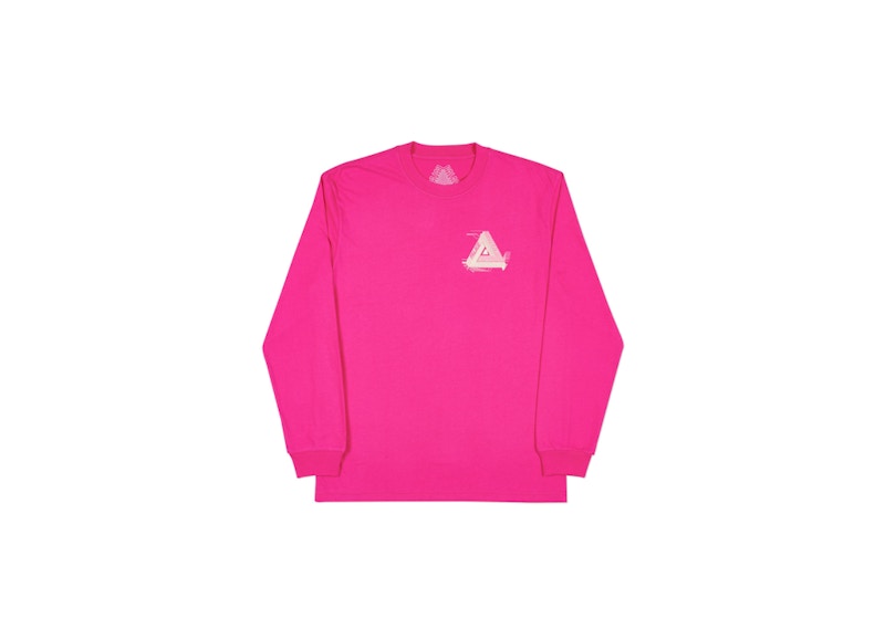Palace Surkit Longsleeve Hot Pink/Grey