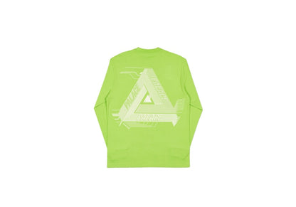 Palace Surkit Longsleeve Lime Green/Grey