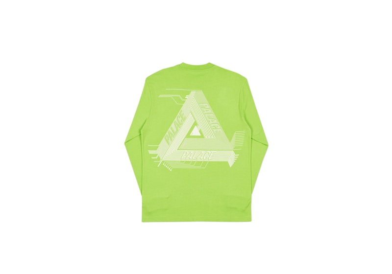 Palace Surkit Longsleeve Lime Green/Grey