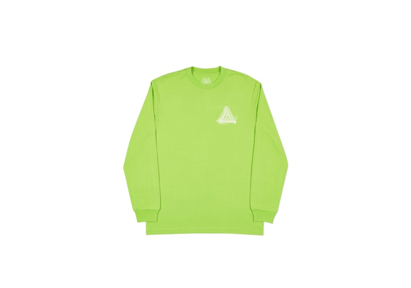 Palace Surkit Longsleeve Lime Green/Grey