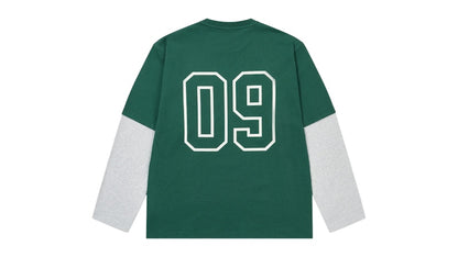 Palace Surprisingly Longsleeve Racey Green/Grey Marl