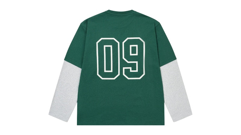 Palace Surprisingly Longsleeve Racey Green/Grey Marl