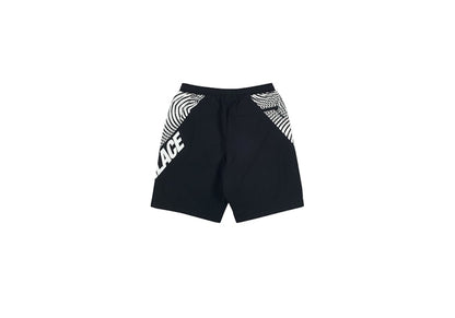 Palace Swirl Shorts Black/White