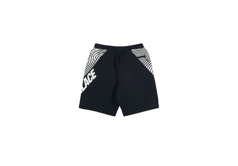 Palace Swirl Shorts Black/White