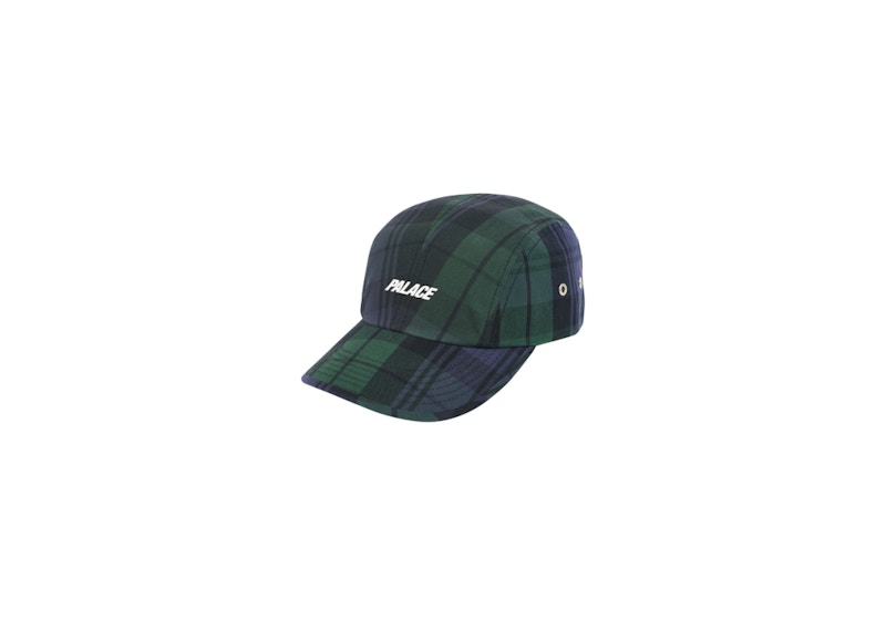 Palace T-Leaf Wax 4-Panel Dark Tartan Millerain