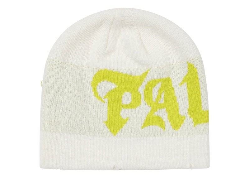 Palace TGF Beanie White
