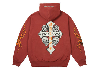 Palace TGF Hood Brown