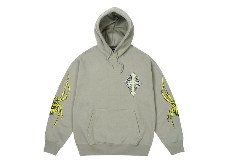 Palace TGF Hood Grey
