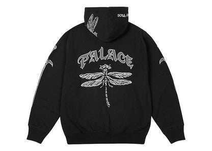 Palace TGF Zip Hood Black