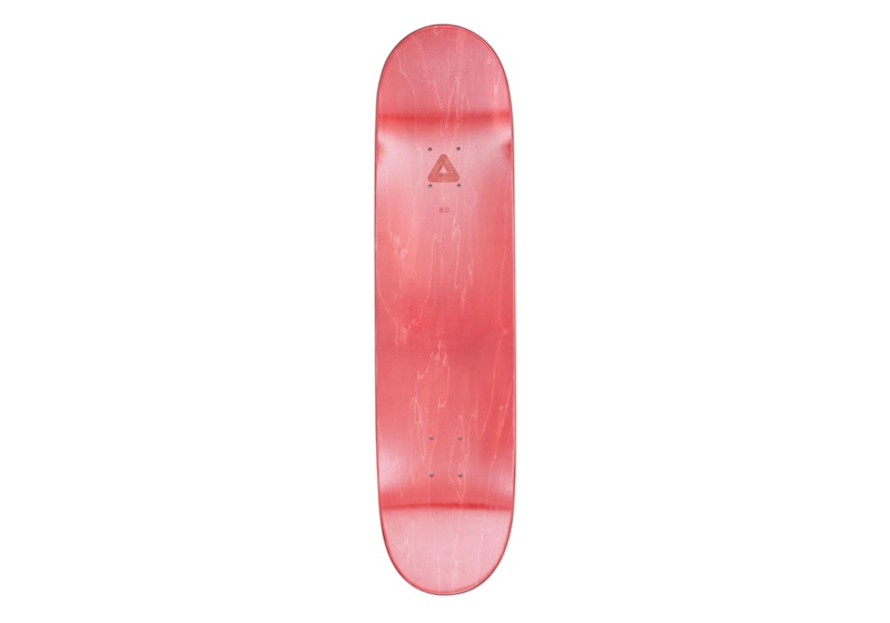 Palace TTT 8 Skateboard Deck White