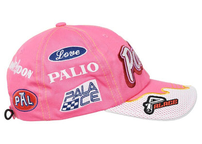 Palace Team Racing 6-Panel Pink