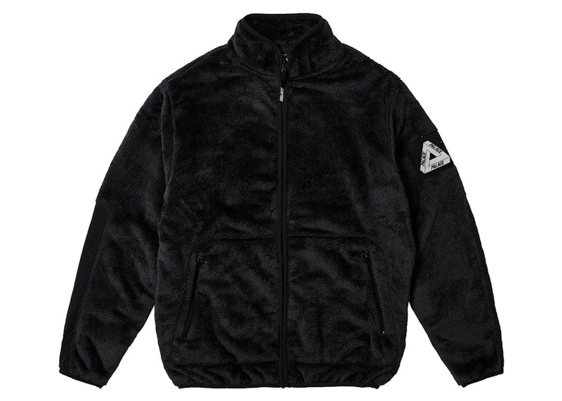 Palace Tech Fleece Funnel Black