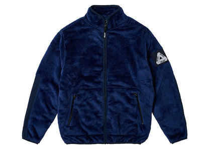 Palace Tech Fleece Funnel Navy