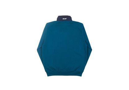 Palace Techno Zip Sweat Teal