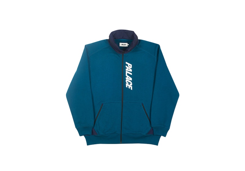 Palace Techno Zip Sweat Teal