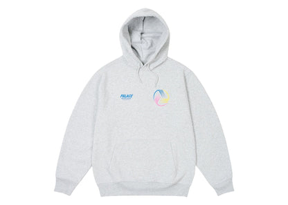 Palace Technologies Hood Grey Marl