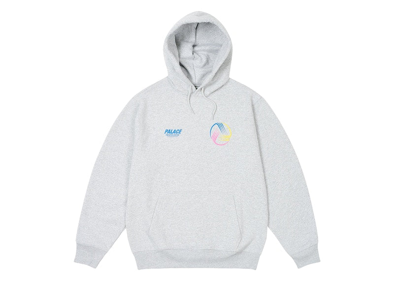 Palace Technologies Hood Grey Marl