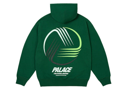 Palace Technologies Hood Racey Green
