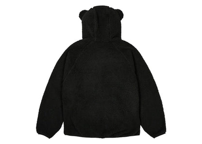 Palace Teddy Fleece Jacket Black