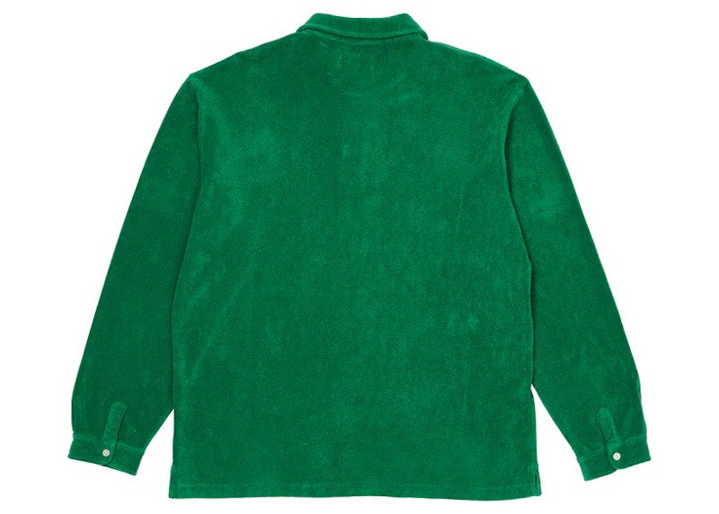 Palace Terry Stripe Longsleeve Green