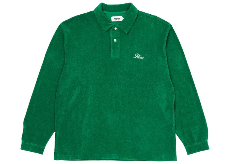 Palace Terry Stripe Longsleeve Green