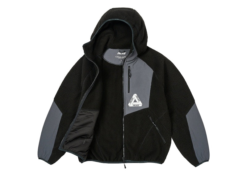 Palace Therma Fleece Jacket Black