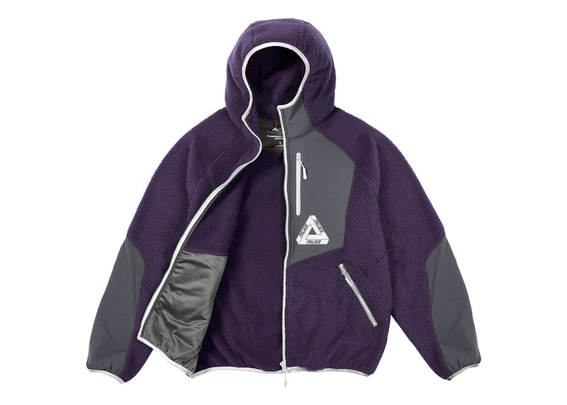 Palace Therma Fleece Jacket Purp