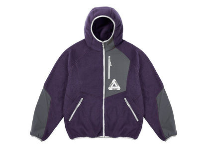 Palace Therma Fleece Jacket Purp