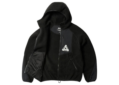 Palace Therma Hooded Fleece Jacket Black