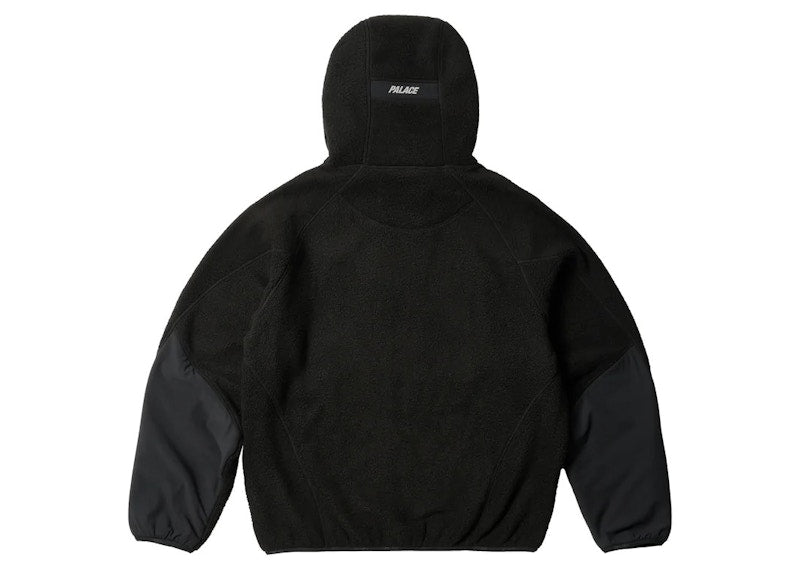 Palace Therma Hooded Fleece Jacket Black