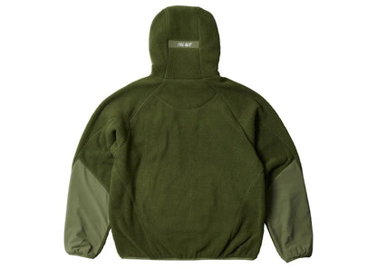Palace Therma Hooded Fleece Jacket Olive
