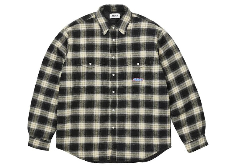 Palace Therma Yak Thinsulate Shirt Black