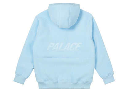 Palace Therma Zip Hood Light Blue