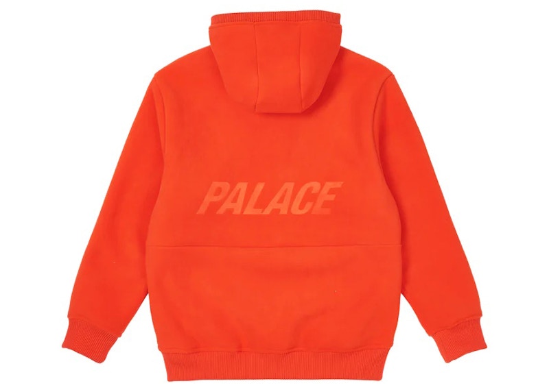 Palace Therma Zip Hood Orange