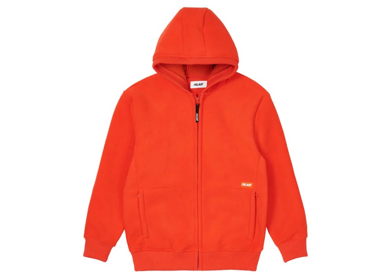 Palace Therma Zip Hood Orange