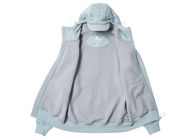 Palace Thermal Bonded Cap Hood Chill Blue