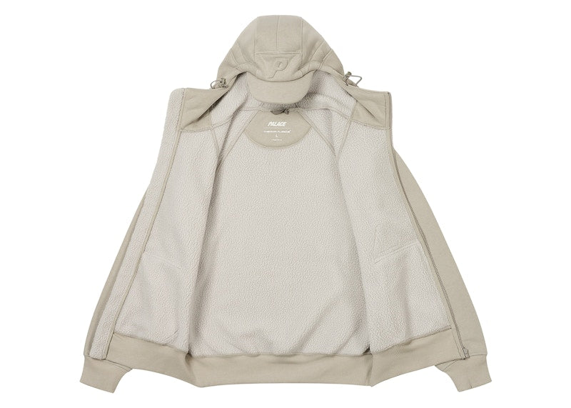 Palace Thermal Bonded Cap Hood (FW24) Concrete Grey
