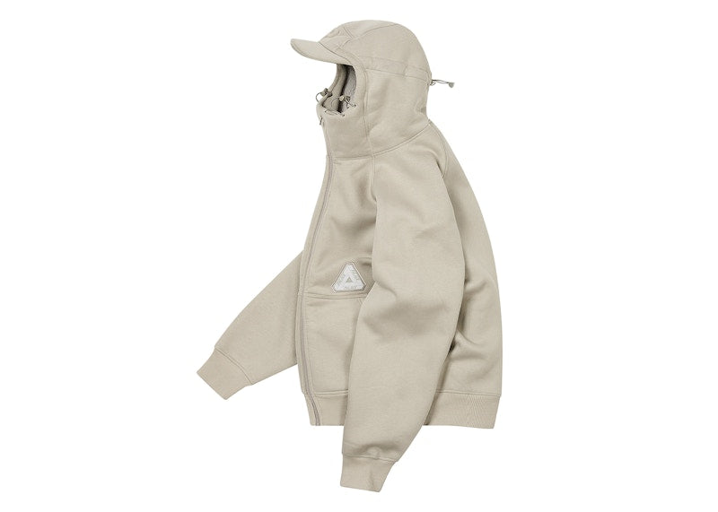 Palace Thermal Bonded Cap Hood (FW24) Concrete Grey